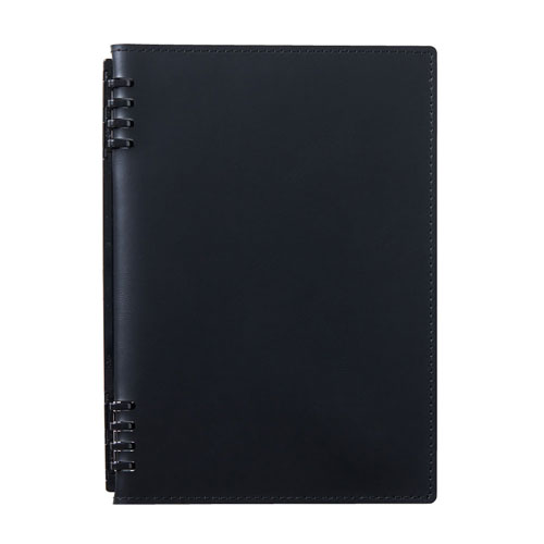 #キングジム ノート レザフェスURNテフレーヌ  黒 9854TELU-BK