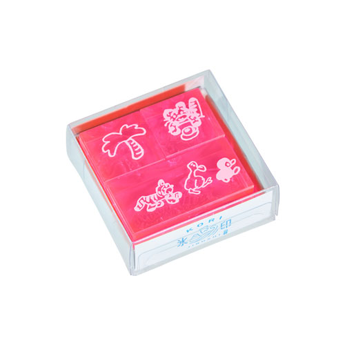 #キングジム スタンプ 氷印セット  タビセット CLSSCC-002