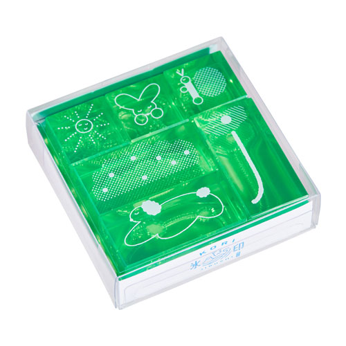 #キングジム スタンプ 氷印セット  ヒダマリセット CLSSAC-004