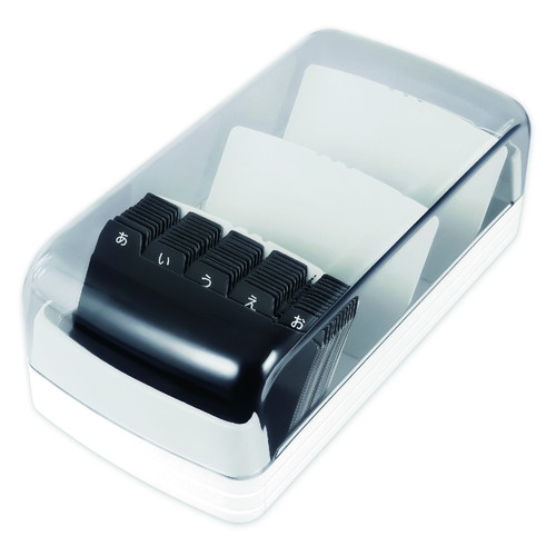 #カール事務器 ファイリング用品 カードファイルケース コンパクトタイプ  CFC-001-W