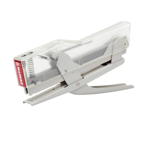 #カール事務器 事務用品 ゼニスプライヤーステープラー  クリア ZNT-591-J