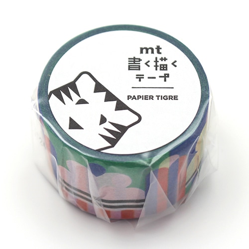#カモ井(国内販売のみ） マスキングテープ mt･書く描くテープPAPIERTIGREICE 25mm×5m  MTKAKU16