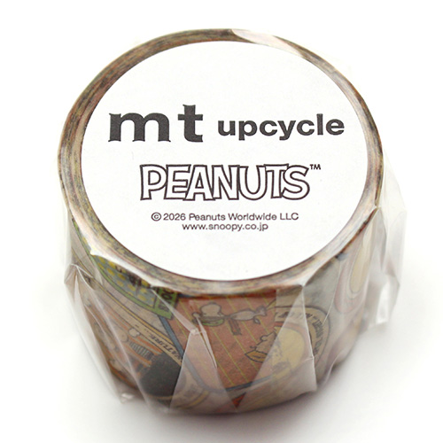 #紀寺商事(国内販売のみ） マスキングテープ mt・upcycle 5m巻 ヴィンテージシール MTPNUT18