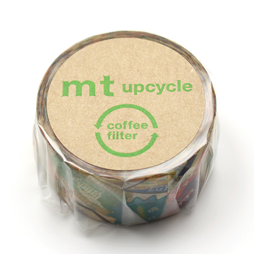 #紀寺商事(国内販売のみ） マスキングテープ mt・upcycle 5m巻 トラベルステッカー MT01UP08