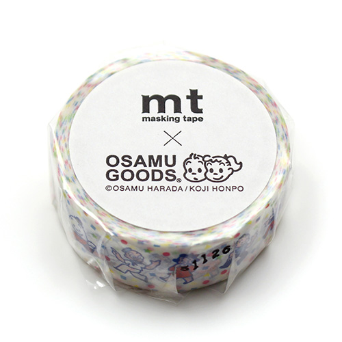 #紀寺商事(国内販売のみ） マスキングテープ OSAMU GOODS 5m巻 good time MTOSAM01