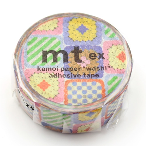 #紀寺商事(国内販売のみ） マスキングテープ マスキングテープ 5ｍ巻 グラニースクエアモザイク MTEX1P275