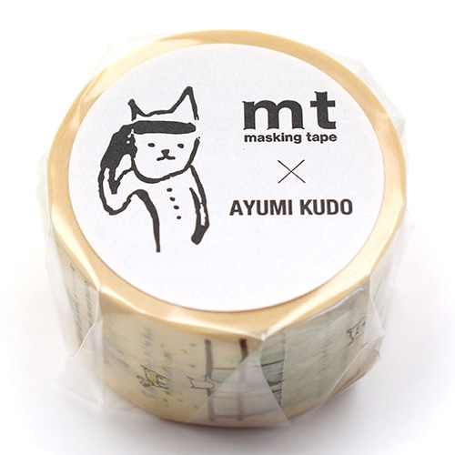 #紀寺商事(国内販売のみ） マスキングテープ マスキングテープ 5ｍ巻 五感CINQUESENSI MTKUDO03