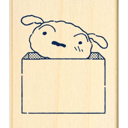 #ビバリー(国内販売のみ） 印章用品 ますてのあいぼう・クレヨンしんちゃん ゴム印 シロ箱 TSW-223