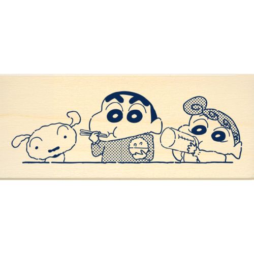 #ビバリー(国内販売のみ） 印章用品 ますてのあいぼう・クレヨンしんちゃん ゴム印 もぐもぐ TSW-226