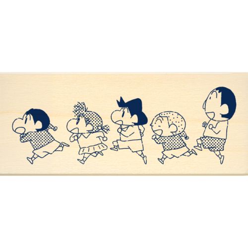 #ビバリー(国内販売のみ） 印章用品 ますてのあいぼう・クレヨンしんちゃん ゴム印 カスカベ防衛隊 TSW-227