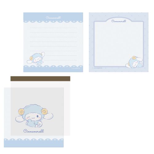 #エムプラン(国内販売のみ） メモ帳 スクエアメモ  シナモンロール 001795-51