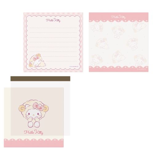 #エムプラン(国内販売のみ） メモ帳 スクエアメモ  ハローキティ 001795-53