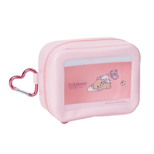 #エムプラン(国内販売のみ） 身辺雑貨 スクエアミニポーチ  リラックマＡ 023014-51