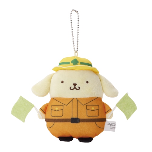 #エムプラン(国内販売のみ） 身辺雑貨 ぬいマスコットホルダー  ポムポムプリン 001846-55