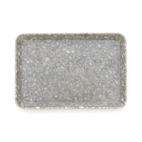 #ハイタイド(国内販売のみ）  Marbled デスクトレイ M グレー DB064-GY