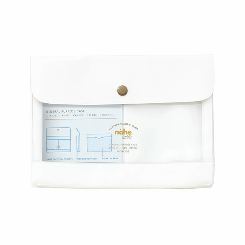 #ハイタイド(国内販売のみ） ケース nahe ジェネラルパーパスケース A6 ホワイト DF083-WH