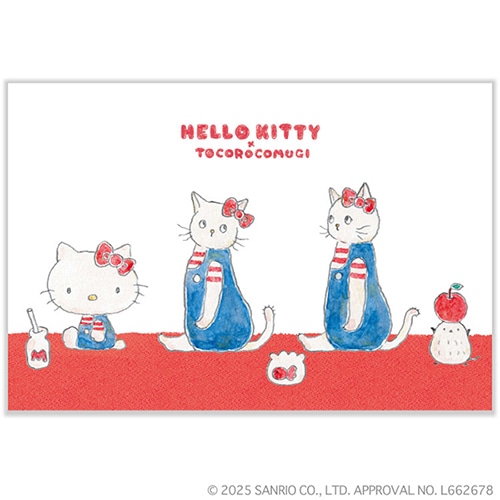 #アクティブコーポレーション(国内販売のみ） カード トコロコムギ×サンリオコラボ　ポストカード   M01-PPA-235