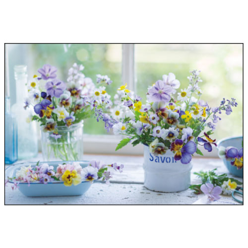 #アクティブコーポレーション カード フラワーポストカード   L12-PE-287