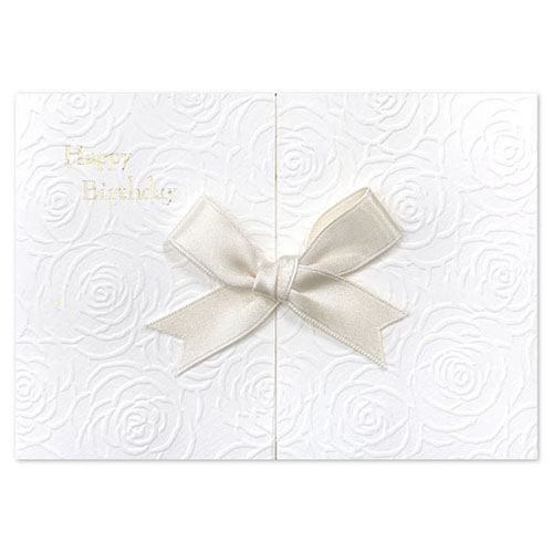 #アクティブコーポレーション カード イタリアカード･バースデー  白 M01-GRI-156
