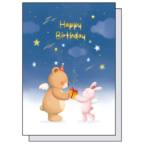 #アクティブコーポレーション カード ハンドメイドカード   L12-GE-117