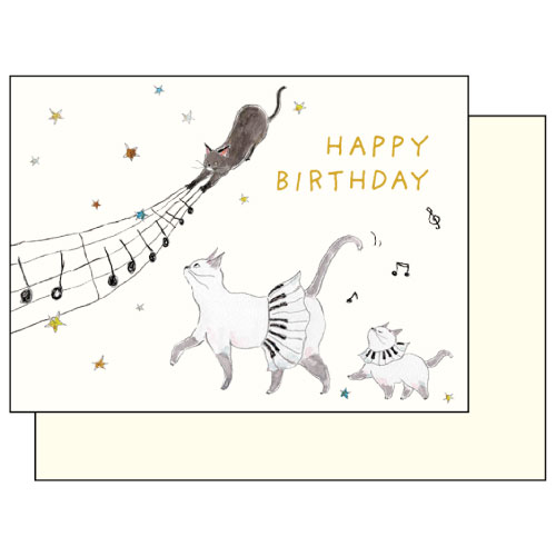 #アクティブコーポレーション カード トコロコムギオルゴールカード   L12-GA-265