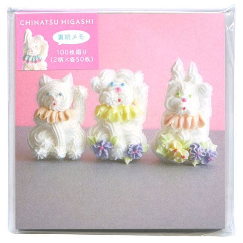 #アクティブコーポレーション メモ帳 東ちなつ裏紙メモ  金花糖･トリオ M03-ARB-113