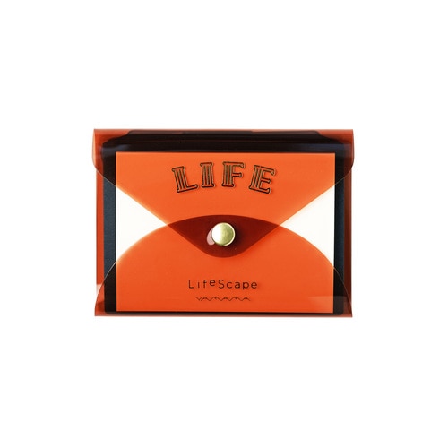 #ライフ(国内販売のみ） 付箋 ライフスケープ クリアカバー  ブラウン YL15