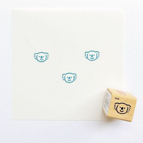 #こどものかお 印章用品 Ｎアイラブスタンプ  コアラ 1530-047