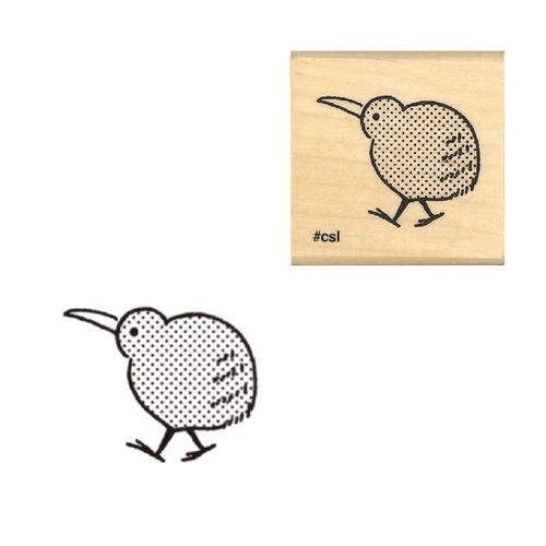 #こどものかお 印章用品 Ｎアイラブスタンプ  キーウィ 1533-098