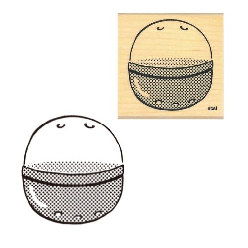 #こどものかお 印章用品 Ｎアイラブスタンプ  カプセル 1535-042