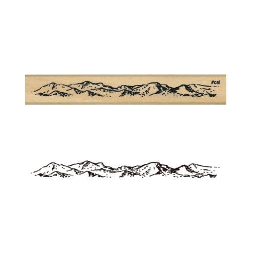 #こどものかお 印章用品 アイラブスタンプ  山 1535-045