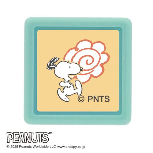 #こどものかお(国内販売のみ） 印章用品 スヌーピーミニポンスタンプ  はなまる 2219-003