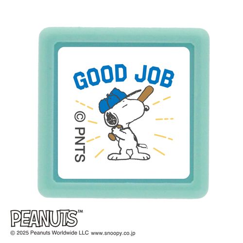 #こどものかお(国内販売のみ） 印章用品 スヌーピーミニポンスタンプ  GOOD JOB 2219-008