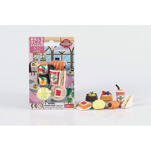 #イワコー  おもしろ消しゴム　カフェ消しゴム   ER-BRI076