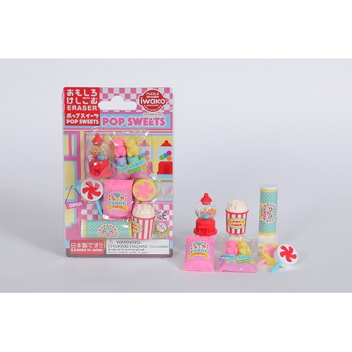 #イワコー  おもしろ消しゴム　ポップスイーツ   ER-BRI064