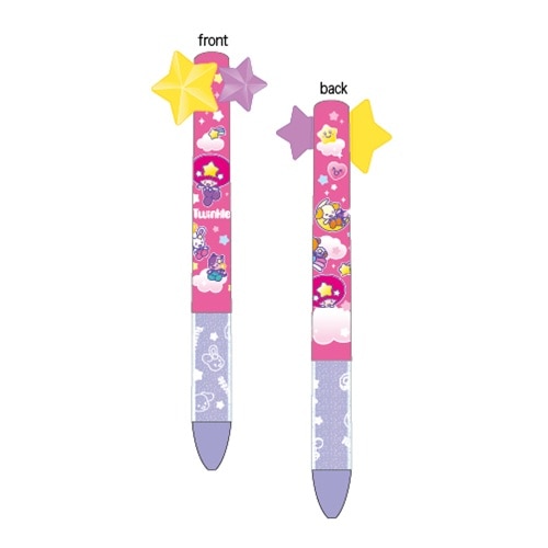 #funbox(国内販売のみ） ボールペン ツインクルコメットボールペン インク色:赤黒 ピンク 25300101