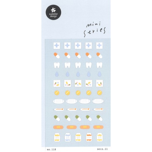 #S＆Cコーポレーション ステッカー スワテリエミニステッカー  ｄｅｃｏ１１ 118