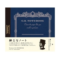 【アピカ】プレミアムCDノート 横罫 ネイビー CDS80Y