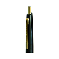 【アンテリック】   油性ボールペン  0.5mm 上軸 ピッチブラック  UBP1PB