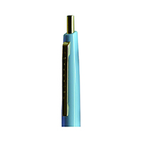 【アンテリック】   油性ボールペン  0.5mm 上軸 アクアブルー  UBP1AB