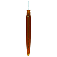 【アンテリック】   油性ボールペン  0.5mm 下軸 透明イエロー  LBP1CWY