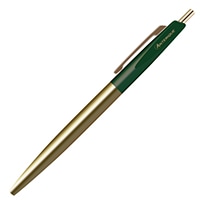 【アンテリック】 油性ボールペン ブラスコレクション 極細　0.5mmポール フォレストグリーン BP2FG
