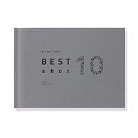 #いろは出版 プレゼントブック present book BEST shot 10  gray BST10-02