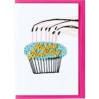 #エルコミューン グリーティングカード ペトラボーズ　輸入グリーティングカード   Cake Card Cupcake YGC-028