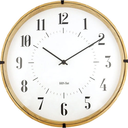 #エルコミューン 掛け時計 BAUHAUS Fonts Wall Clock   Xants WCL005