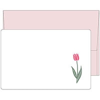#エルコミューン ミニカード mois et fleurs ミニメッセージカードセット  tulip  MOF-104