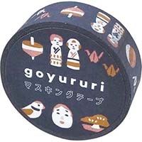 #エルコミューン マスキングテープ goyururi  MINGEI GYR-051