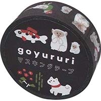 #エルコミューン   マスキングテープ goyururi  IKIMONO GYR-055