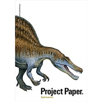 #オキナ ノート プロジェクトノートダイナソー 方眼罫A5  スピノサウルス PN4044