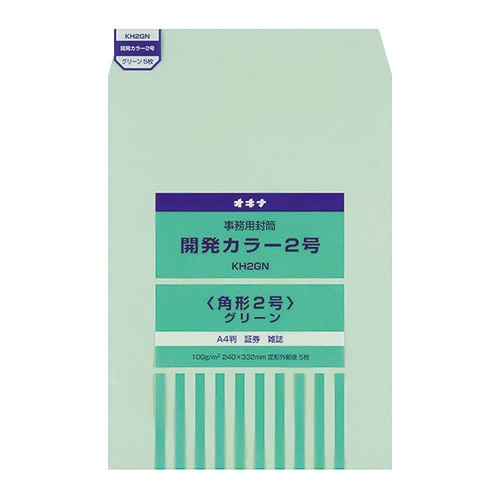 MDS BtoB |#オキナ 開発カラー封筒 ピンク 角2号 KH2PK: お店の業種